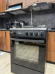 Image sur CUISINIERE A GAZ MIDEA MD-608 NOIR - 4 FEUX - FOUR INTEGRE - GARANTIE 6 MOIS