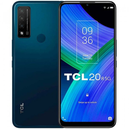 Agrandir l'image de TCL 20R 5G - 128GB ROM - 4GB RAM - 2SIM - 13+2+2MP - 4500mAh - Garantie 12 Mois Image de TCL 20R 5G - 128GB ROM - 4GB RAM - 2SIM - 13+2+2MP - 4500mAh - Garantie 12 Mois