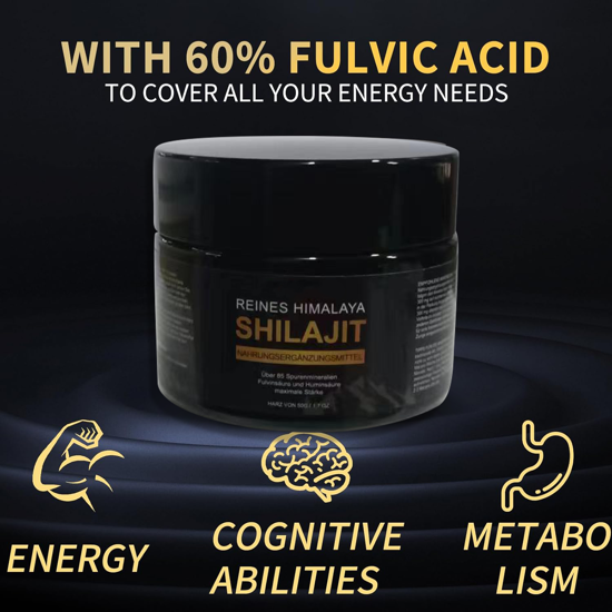 Image sur Shilajit Himalaya en résine L'Herboristerie Dufayel 50 g