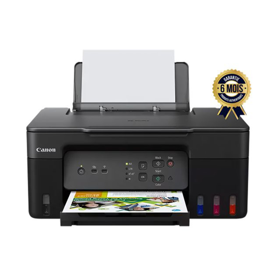 Image sur Imprimante multifonction - Canon Pixma G3430 - Avec réservoirs rechargeables - 6 Mois