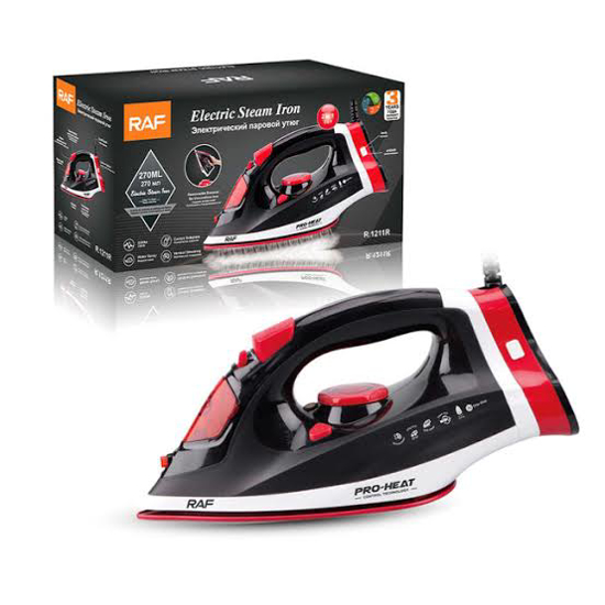 Image sur Fer à vapeur RAF R.1211B – 2 200 W – semelle céramique – version 2 en 1 – Garantie 3 mois