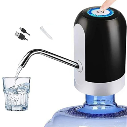 Agrandir l'image de Pompe à Eau électrique  et Adaptateur D'alimentation Batterie Rechargeable Pour la Cuisine Et Bureau Image de Pompe à Eau électrique  et Adaptateur D'alimentation Batterie Rechargeable Pour la Cuisine Et Bureau