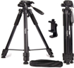 Image sur Triepied professionnel tres robuste pour cameras et telephone