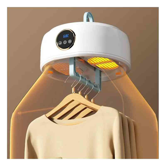 Image sur Sèche-linge électrique portable – 600 W – avec minuterie – sac amovible – Garantie 3 mois