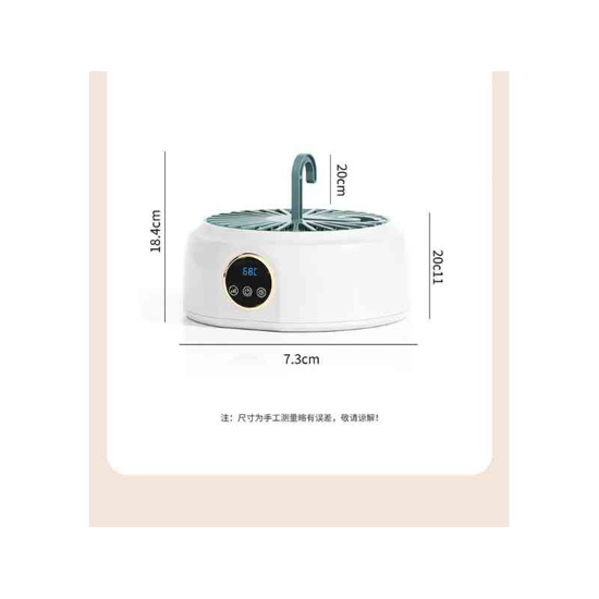Image sur Sèche-linge électrique portable – 600 W – avec minuterie – sac amovible – Garantie 3 mois