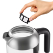 Image sur Bouilloire en verre Philips HD9339/80 – capacité 1,7 L – résistance plate (ébullition rapide) – indicateur/filtre micro-maille anti-calcaire – sécurité anti-marche à vide – Garantie 03 mois
