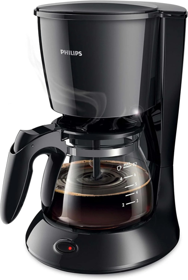 Image sur Cafetière filtrante Philips HD7432/20 – 0,6 L / 7 tasses – arrêt auto 30 min – système anti-gouttes + AromaTwister – Garantie 03 mois