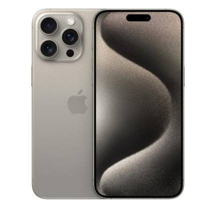Image de iPhone 15 Pro Max - 256 Go/8Go - 6,7" - Apple A17 Pro - Nano SIM physique et e-sim - 48 MP+12MP+12MP/12MP - 4422mAh - Version internationale - Garantie 12 mois