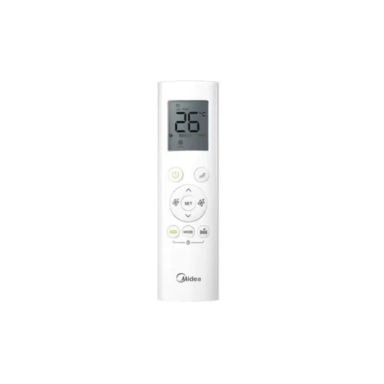 Image sur Climatiseur split Midea 1,5 CV – 12 000 BTU Inverter – consommation réduite – fonctionnement ultra silencieux – fonctions nuit & Eco – Garantie 06 mois