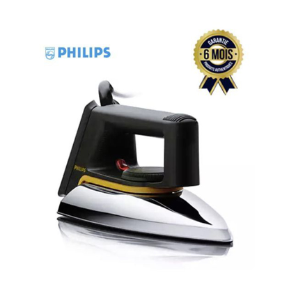 Image de Fer à repasser à sec Philips HD1172/07 – semelle aluminium + pointe fine – enrouleur de câble – témoin de chauffe – Garantie 06 mois