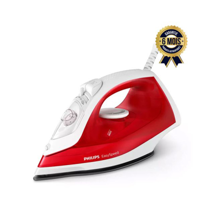 Image de Fer à repasser vapeur Philips GC1742/40 – 2000 W – vapeur continue 25 g/min + coup de vapeur 90 g – semelle non-stick + Triple Precision – réservoir 220 ml – Garantie 06 mois