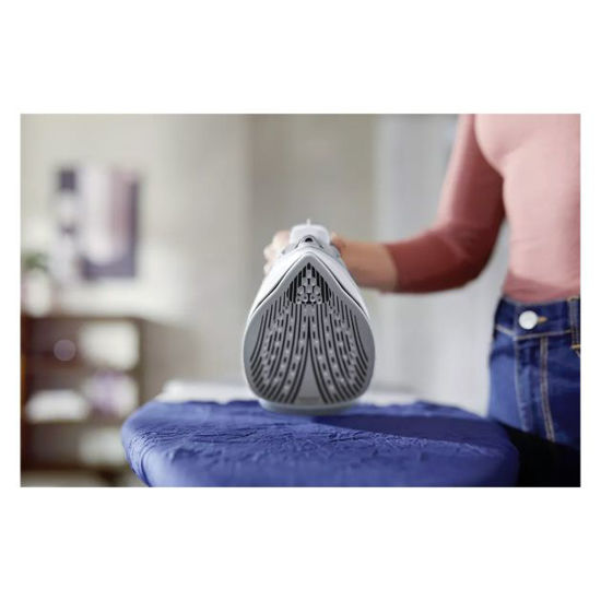 Image sur Fer à repasser vapeur Philips DST5010/10 – 2400 W – vapeur continue 40 g/min + boost 160 g – semelle SteamGlide Plus anti-rayures – fonction anti-goutte et auto-nettoyage – Garantie 06 mois