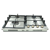 Image sur Plaque de cuisson encastrable SUPER FLAME SFKI-DI6L4G – 4 feux – inox – allumage automatique – dimensions 58 × 51 cm – Garantie 6 mois