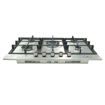 Image sur Plaque de cuisson encastrable SUPER FLAME SFKI-B902MVS – 5 feux – inox – allumage automatique – dimensions 86 × 51 cm – Garantie 6 mois