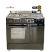 Image sur Cuisinière à gaz SUPER FLAME SFBCK-90605G – 5 foyers – four gaz 60×90 cm – allumage automatique + tourne-broche – Garantie 03 mois