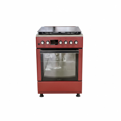 Agrandir l'image de Cuisinière à gaz SUPER FLAME SFKI-6402GBZ – 4 feux – format 60×60 cm – allumage automatique + four à gaz 150-250 °C – BORDEAUX / GRIS / MAT - Garantie 6 mois Image de Cuisinière à gaz SUPER FLAME SFKI-6402GBZ – 4 feux – format 60×60 cm – allumage automatique + four à gaz 150-250 °C – BORDEAUX / GRIS / MAT - Garantie 6 mois