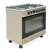 Image sur Cuisinière à gaz SUPER FLAME SFKI-9502GBZX – 5 foyers – format 60×90 cm – allumage automatique + grand four – MAT / GRIS / BORDEAUX - Garantie 6 mois
