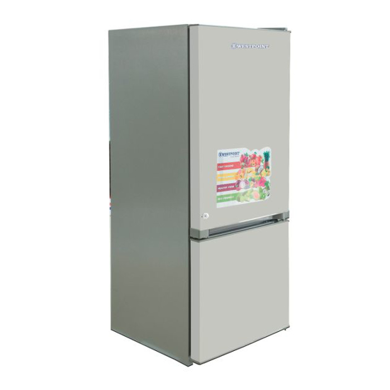 Image sur Réfrigérateur combiné Westpoint WCNN-1723 – 146 L – classe A+ – gaz R600a – Garantie 6 mois