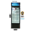 Image sur Réfrigérateur vitrine Westpoint WPFL-2423 – 220 L – porte vitrée simple – éclairage LED + gaz R600a – Garantie 6 mois