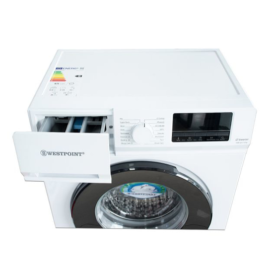 Image sur Machine à laver automatique Westpoint WMT-612D23 – 6 kg – 1 200 tr/min – technologie Inverter – Garantie 6 mois