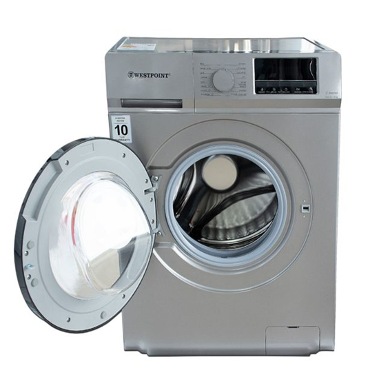Image sur Machine à laver automatique Westpoint WMT-814B23 – 8 kg – moteur Inverter – vitesse essorage 1 200 tr/min – Classe B – Garantie 06 mois
