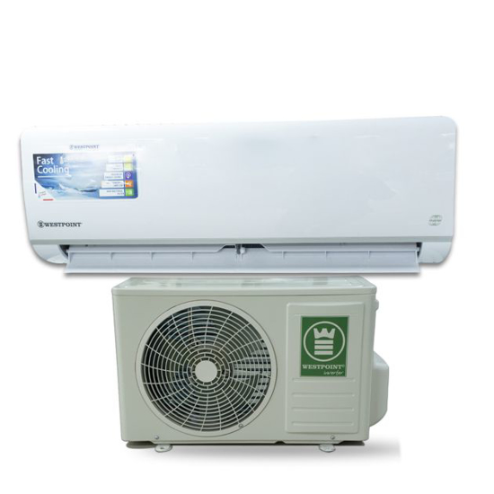 Image sur Climatiseur split Inverter Westpoint WIS-1224.L – 12 000 BTU (≈ 1,5 CV) – gaz R410A – Classe A++ – Garantie 6 mois