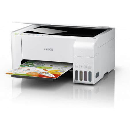 Image de Imprimante Epson L3156 Multifonction 3 en 1 blanc avec wifi allant jusqu’à 22 ppm