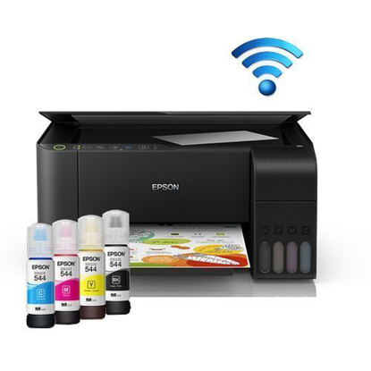 Image de Imprimante Epson Multifonction L3150 Wifi Avec Systeme D’Encre Continue