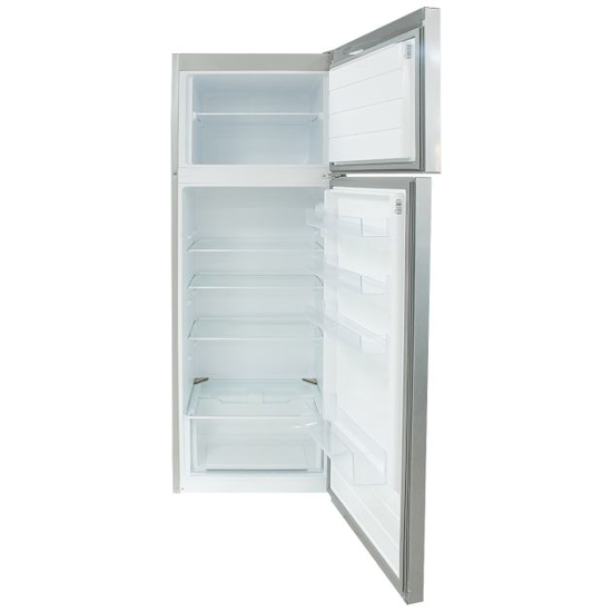 Image sur Réfrigérateur double-portes FIABTEC FTTL-346312 – 312 L – Inox – Classe A+ – Gaz R600a – Garantie 6 mois