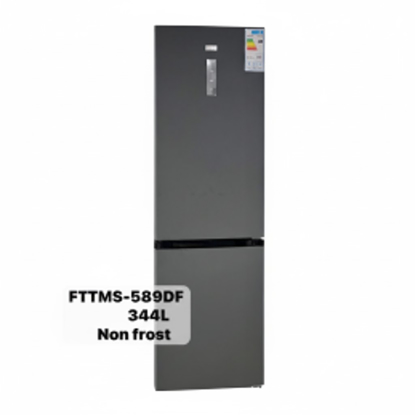 Agrandir l'image de Réfrigérateur combiné FIABTEC FTTMS-589DF – 344 L – No Frost – Acier inoxydable – Garantie 6 mois Image de Réfrigérateur combiné FIABTEC FTTMS-589DF – 344 L – No Frost – Acier inoxydable – Garantie 6 mois
