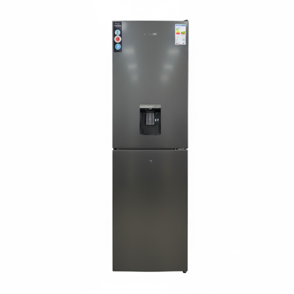 Agrandir l'image de Réfrigérateur combiné FIABTEC FTTL-277269 – 269 L – No Frost – Acier inoxydable – Distributeur d’eau – Garantie 6 mois Image de Réfrigérateur combiné FIABTEC FTTL-277269 – 269 L – No Frost – Acier inoxydable – Distributeur d’eau – Garantie 6 mois