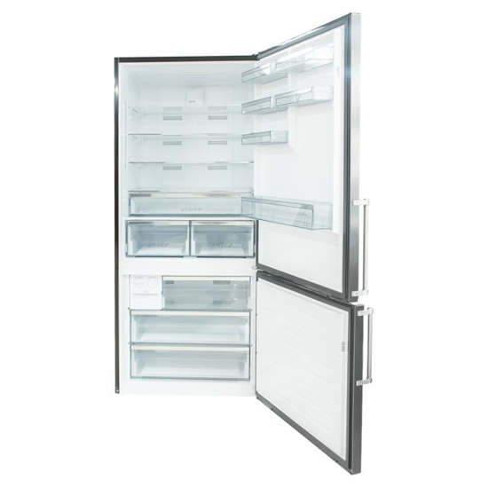 Image sur Réfrigérateur combiné FIABTEC FTTL-653564 – 564 L – No Frost – Distributeur d’eau – Acier inoxydable – Garantie 6 mois