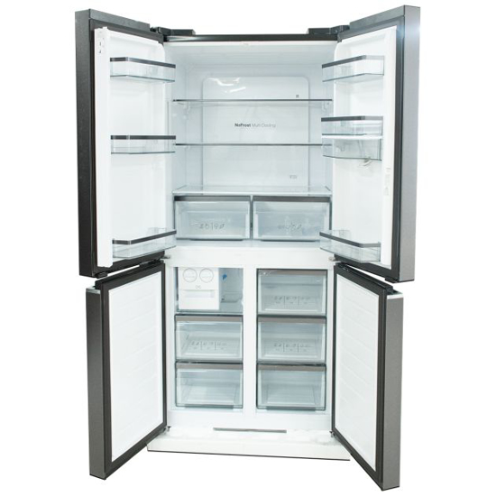 Image sur Réfrigérateur américain FIABTEC FTTL-620459 – 459 L – No Frost + Distributeur d’eau – Acier inoxydable titane – Garantie 06 mois