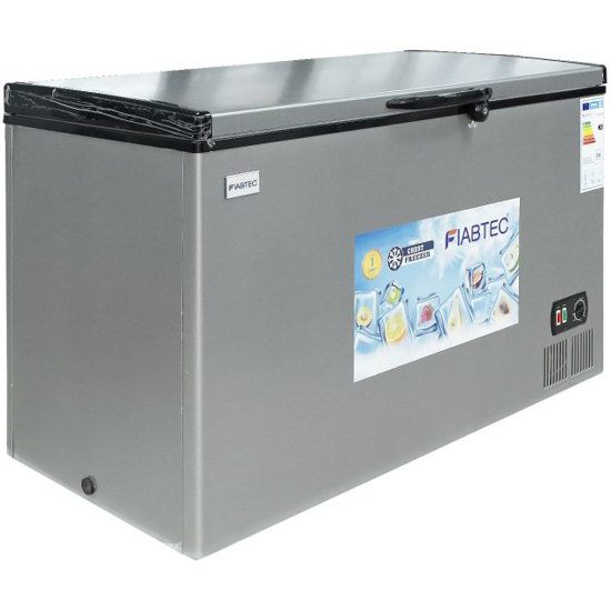 Image sur Congélateur coffre FIABTEC FTCFQ-358 – 358 L – Vitres coulissantes – Classe Éco A+ – Garantie 6 mois