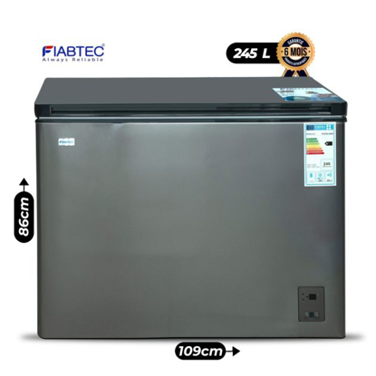 Image de Congélateur coffre FIABTEC FTCFW-349W – 245 L – No Frost – Classe Éco A+ – Garantie 6 mois