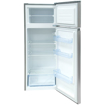 Image sur Réfrigérateur double-porte HOME BASE FTUI-HB120ST – 205 L – Inox/Acier inoxydable – Double porte séparée Frigo/Freezer – Garantie 6 mois
