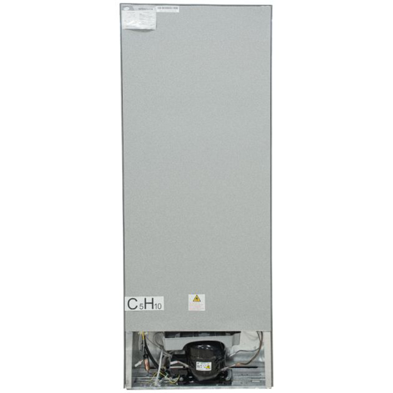 Image sur Réfrigérateur double-porte HOME BASE FTUI-HB120ST – 205 L – Inox/Acier inoxydable – Double porte séparée Frigo/Freezer – Garantie 6 mois