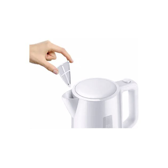 Image sur Bouilloire électrique Philips HD9318/00 – 1,7 L – élément chauffant plat – anti-calcaire micro-filtre – Garantie 06 mois