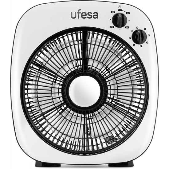 Image sur Ventilateur de bureau UFESA UF84104731 – 50 W – Ø 25 cm – 3 vitesses – Garantie 6 mois