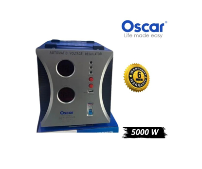 Image de REGULATEUR DE TENSION - 5000 VA OSCAR- 3 Mois de garantie
