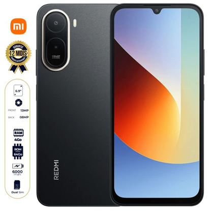 Image de Xiaomi Redmi A7 Pro - 128 Go - 4Go RAM - 6.9" - 2 Nano SIM - 13 MP/8 MP - 6000mAh - Garantie 18 mois + 45GB de data Offert