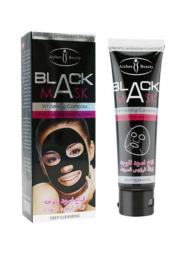 Le masque facial noir Sensinity élimine les impuretés de la peau et les  points noirs, 130 ml