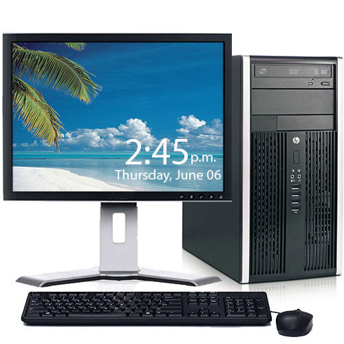 Ordinateur de Bureau Complet HP Desktop COMPAQ 6300
