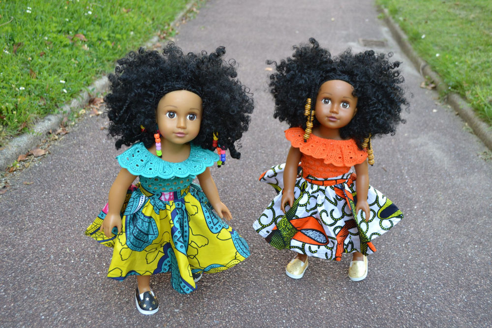 Poupée Enfant Noire Africaine - Jouet Neuf - Belle Et Exquise - Marque Générique - Idéale Pour Jeu Et Collection